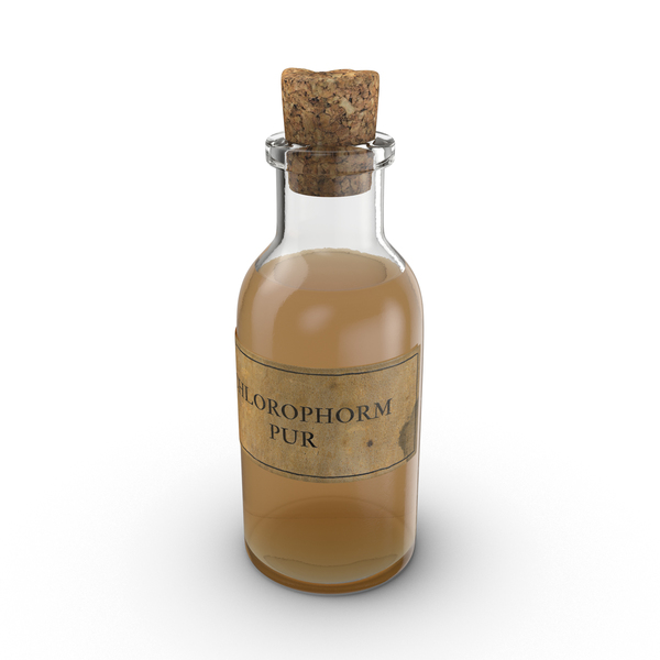 Chloroform Bottle PNG & PSD Images