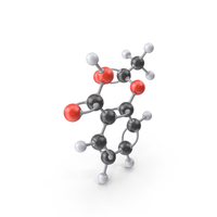 Aspirin Molecule PNG & PSD Images