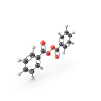 Benzoyl Peroxide Molecule PNG & PSD Images