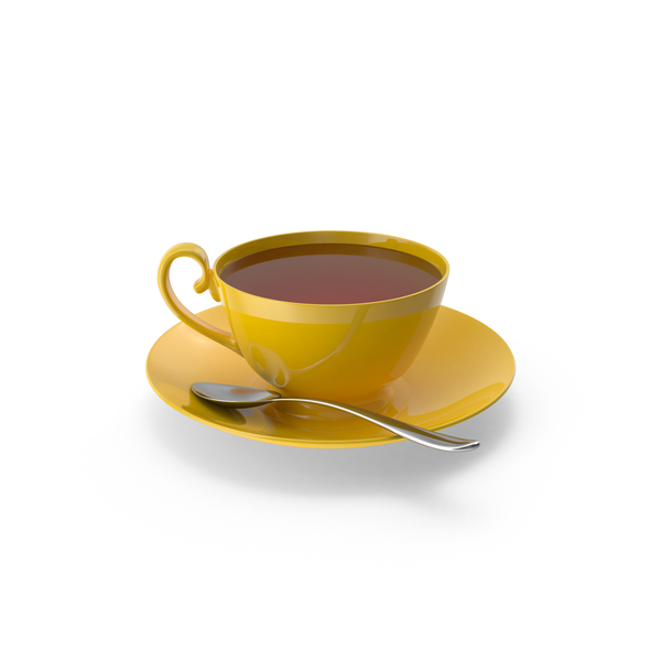 Tea Cup with Spoon PNG & PSD Images