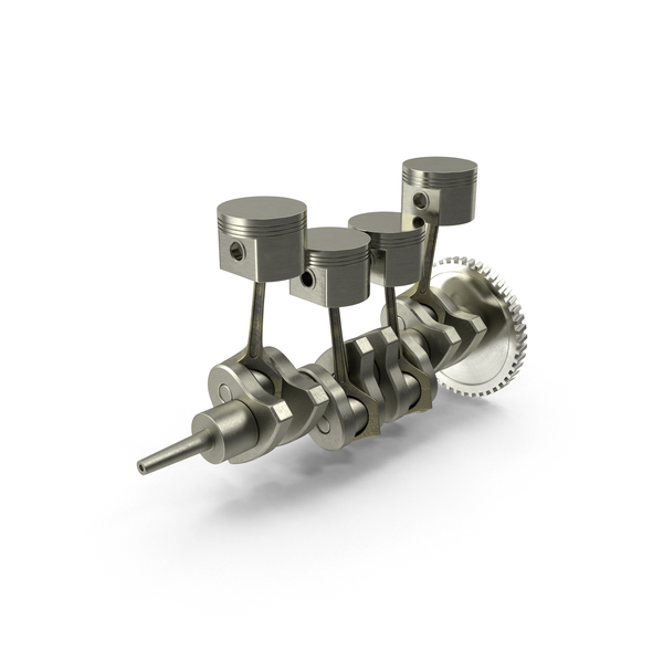Engine Piston and Crankshaft PNG & PSD Images