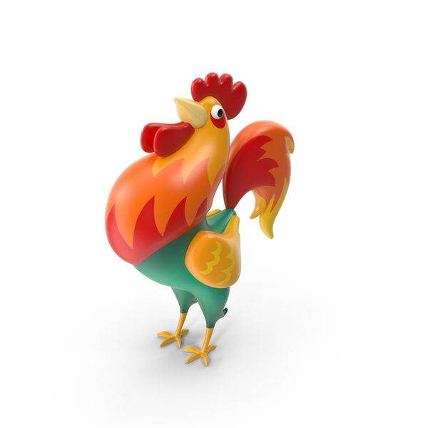 Cartoon Rooster PNG & PSD Images
