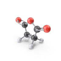Succinic Anhydride Molecule PNG & PSD Images