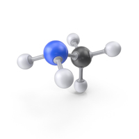 Methylamine Molecule PNG & PSD Images