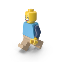 Lego Man Walking PNG & PSD Images