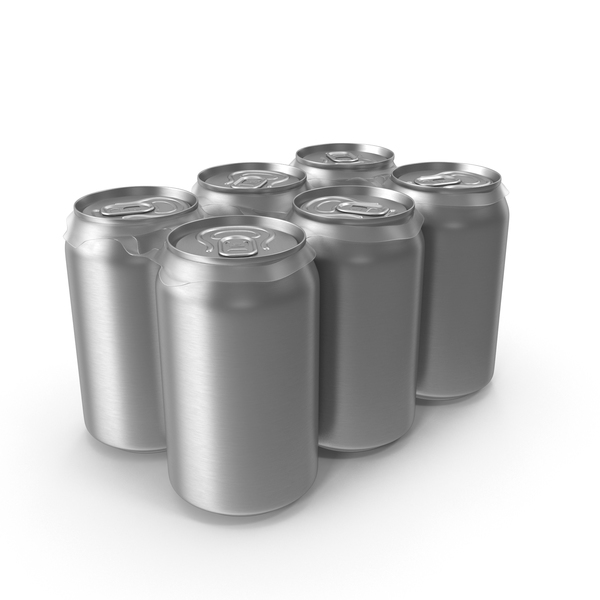 Six Pack of Cans PNG & PSD Images