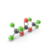 Triphosgene Molecule PNG & PSD Images
