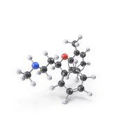 Atomoxetine Molecule PNG & PSD Images