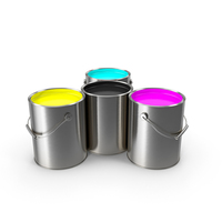 Paint Cans CMYK PNG & PSD Images