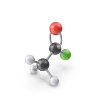 Acetyl Chloride Molecule PNG & PSD Images