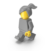 Lego Woman Walking PNG & PSD Images