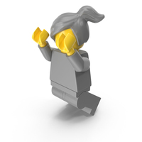 Neutral Lego Woman PNG & PSD Images