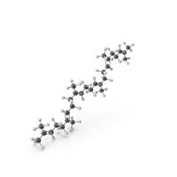 Squalene Molecule PNG & PSD Images