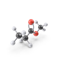 Methyl Propionate Molecule PNG & PSD Images