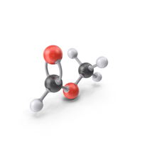 Methyl Formate Molecule PNG & PSD Images