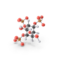 Inositol Trisphosphate Molecule PNG & PSD Images