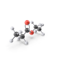 Ethyl Propionate Molecule PNG & PSD Images
