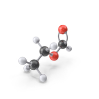 Ethyl Formate Molecule PNG & PSD Images