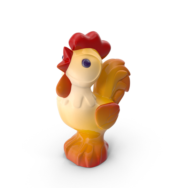 Toy Yellow Rooster PNG & PSD Images
