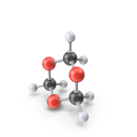 Trioxane Molecule PNG & PSD Images