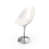 Bombo Chair White PNG & PSD Images