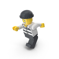 Lego Criminal Running PNG & PSD Images