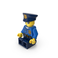 Lego Police Officer PNG & PSD Images