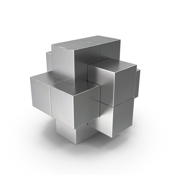 Metallic Puzzle PNG & PSD Images