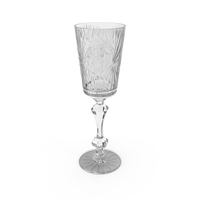 Vintage  Crystal Wine Glass PNG & PSD Images