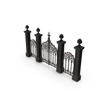 Cemetery Gates PNG & PSD Images