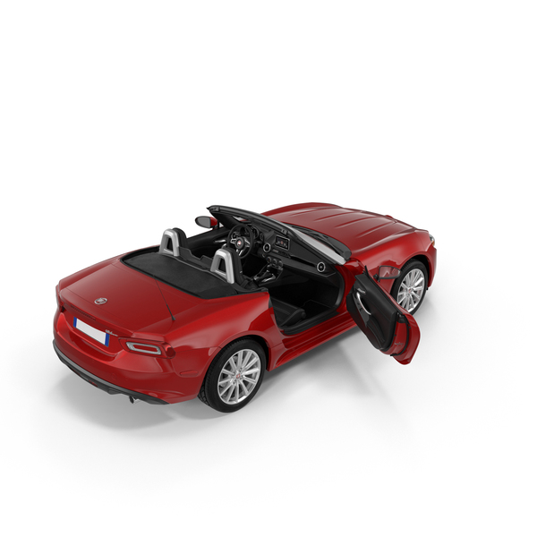 Fiat 124 Spider 2017 PNG & PSD Images