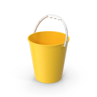 Kid's Plastic Bucket PNG & PSD Images
