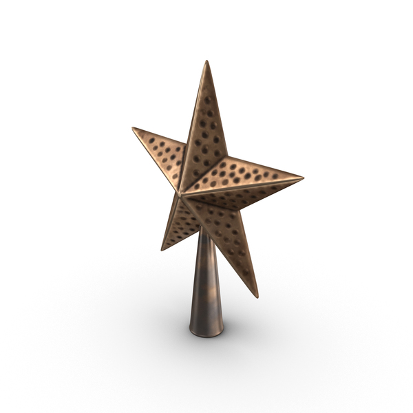Star Tree Topper PNG & PSD Images