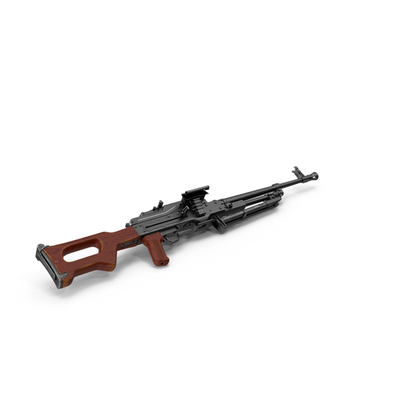 Machine Gun PKM PNG & PSD Images