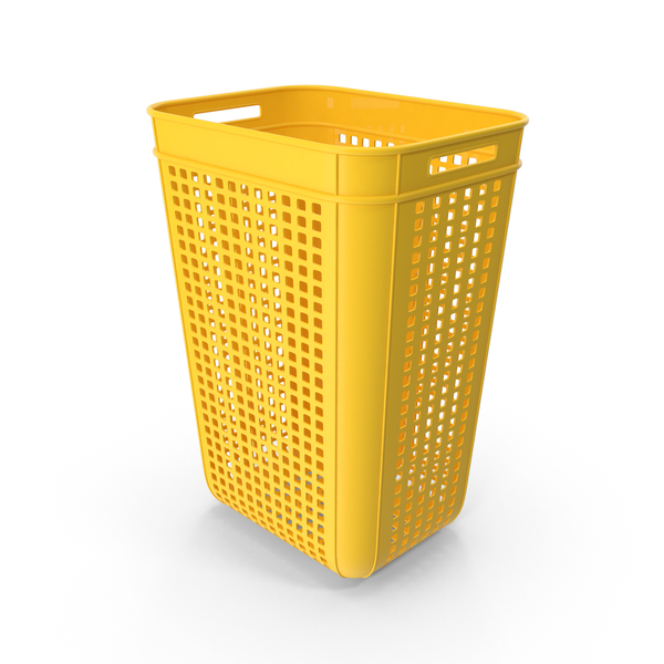 Large Yellow Plastic Crate PNG & PSD Images