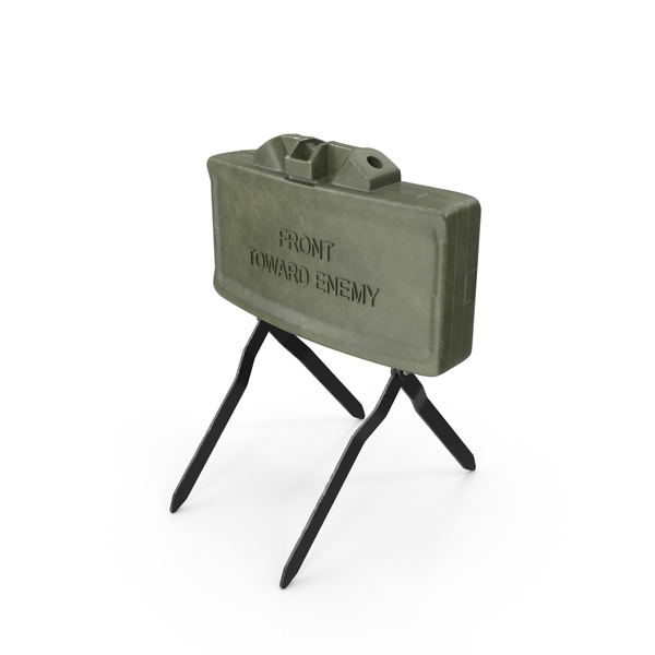 M18 Claymore Mine PNG & PSD Images