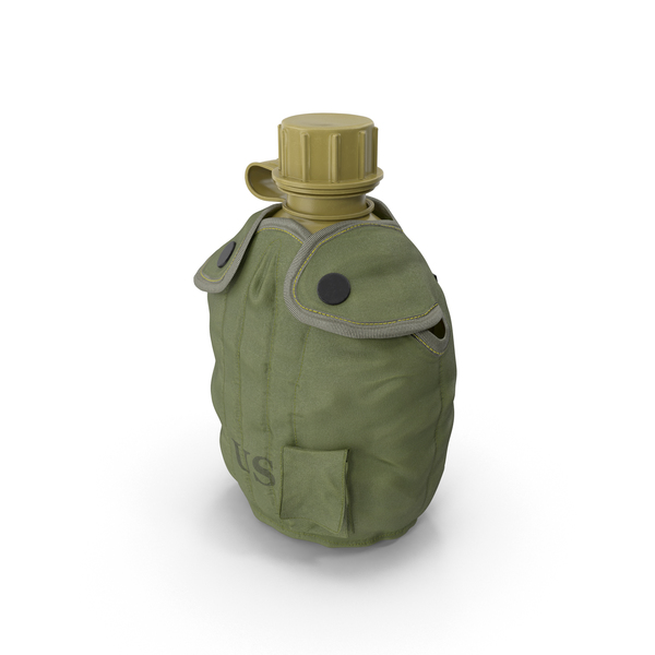 M1967 Canteen and Cover PNG & PSD Images