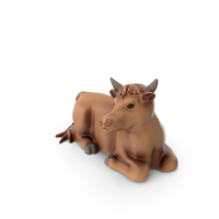Cow Figurine PNG & PSD Images