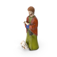 Shepherd Figurine PNG & PSD Images