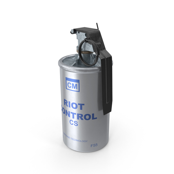 Tear Gas Canister PNG & PSD Images