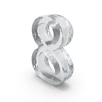 Ice Number 8 PNG & PSD Images