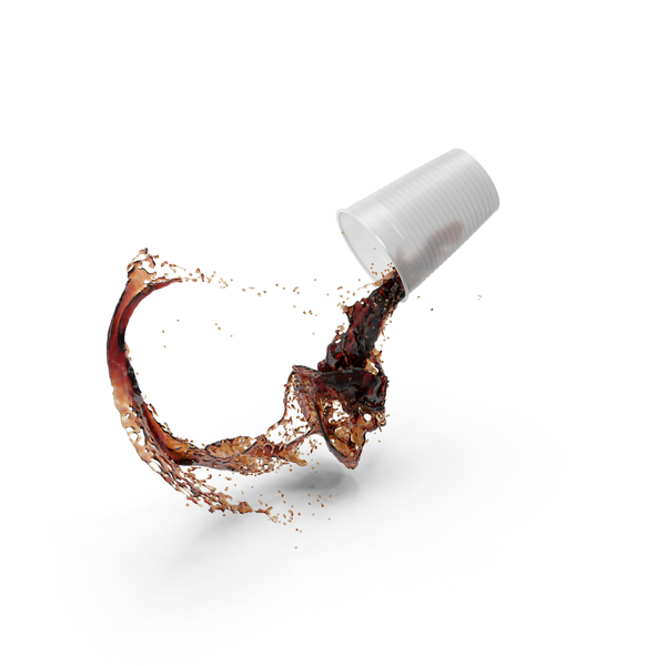Spilled Soda Cup PNG & PSD Images