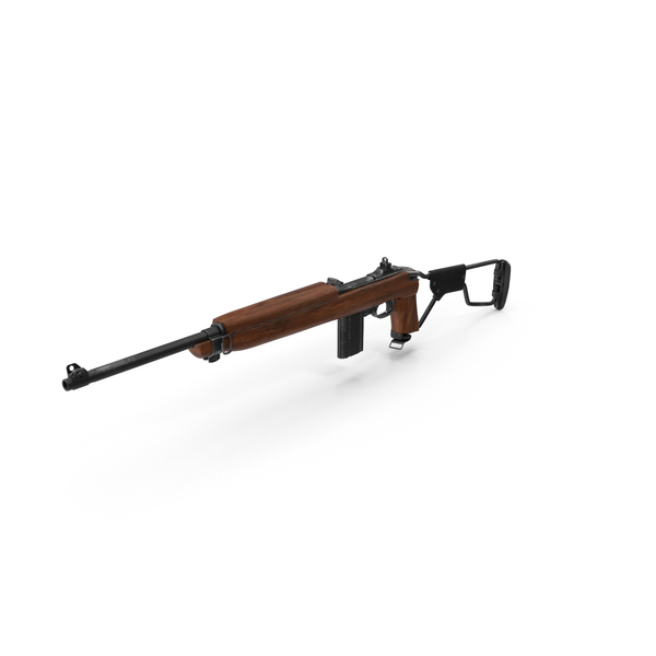Carbine M1A1 Folding Stock PNG & PSD Images