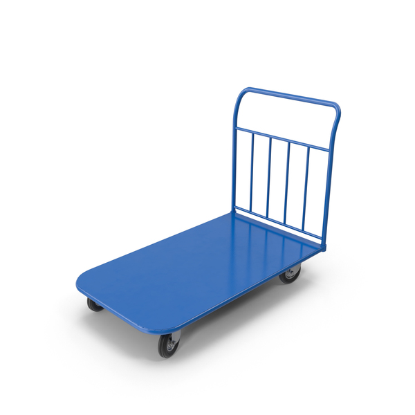 Small Platform Hand Truck PNG & PSD Images