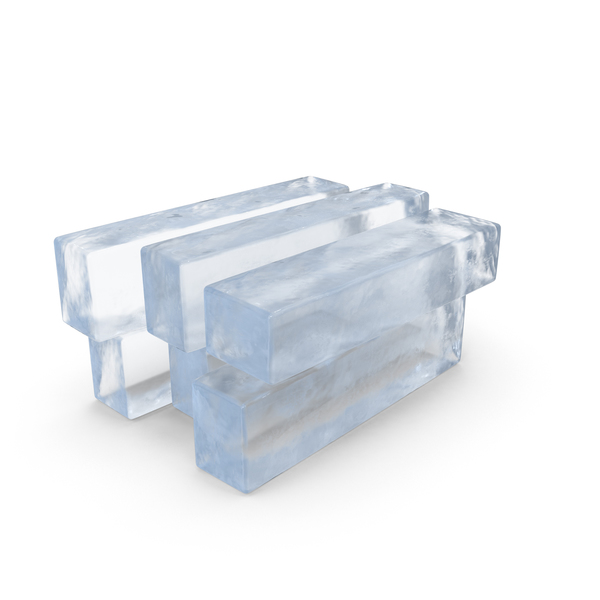 Ice Blocks Stack PNG & PSD Images