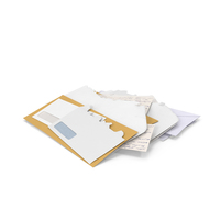 Stack of Mail PNG & PSD Images