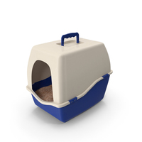 Enclosed Litter Box PNG & PSD Images
