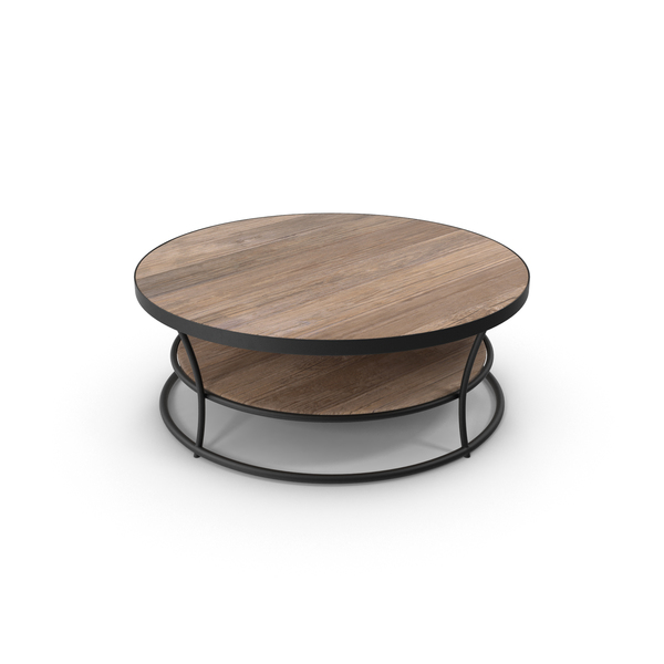 Round  Patio Coffee Table PNG & PSD Images