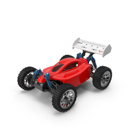 HSP RC Red Buggy PNG & PSD Images