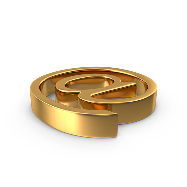 Silver At Symbol PNG Images & PSDs for Download | PixelSquid - S11890522F